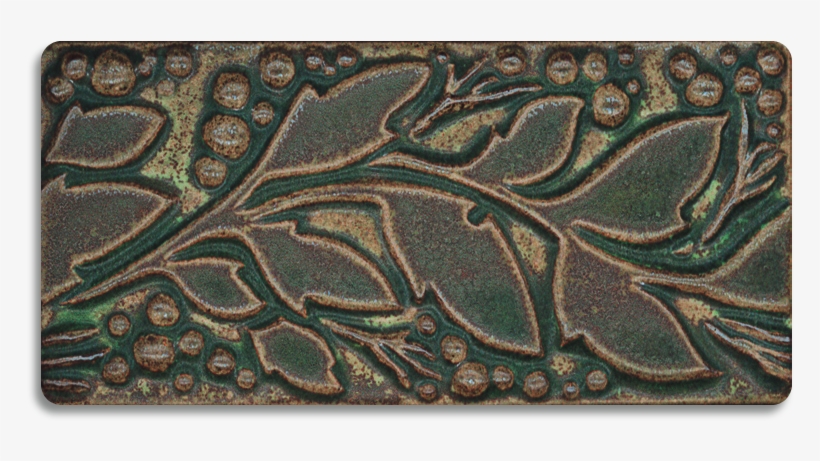 Leaves & Berries Border - Wallet, transparent png download