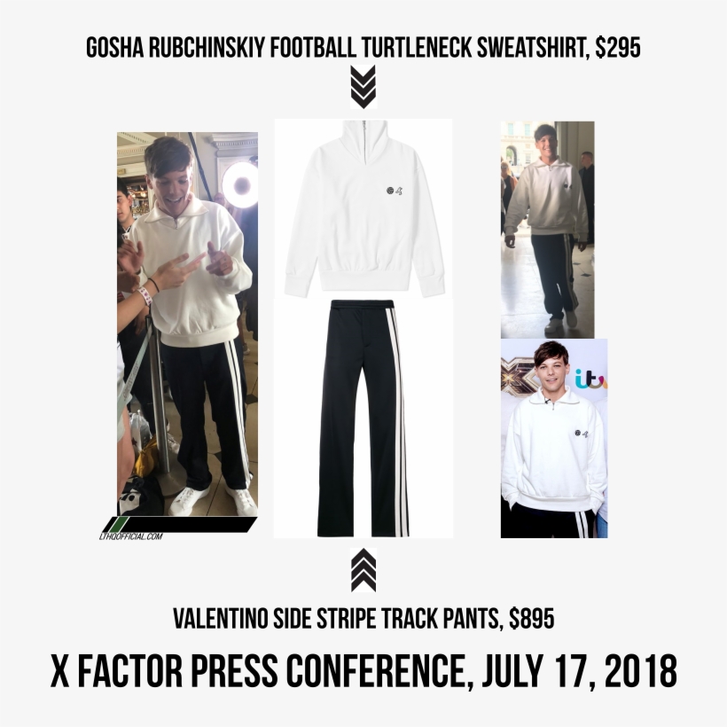 Louis Tomlinson Served Up A Look At The X Factor Press - Louis Tomlinson In X Factor 2018, transparent png download