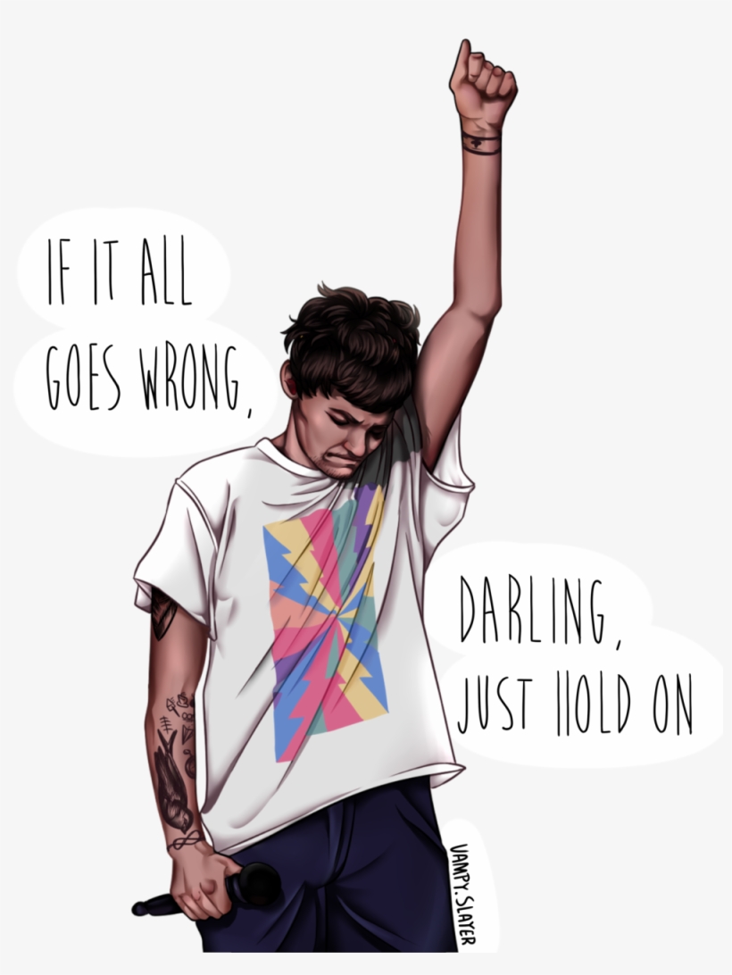 @vampy - Slayer - Louis Tomlinson Fan Art, transparent png download