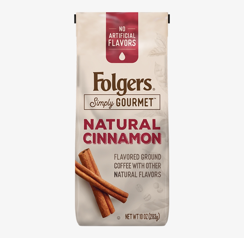 Simply Gourmet® Natural Cinnamon Flavored Ground Coffee - Folgers Simply Gourmet Natural Chocolate, transparent png download