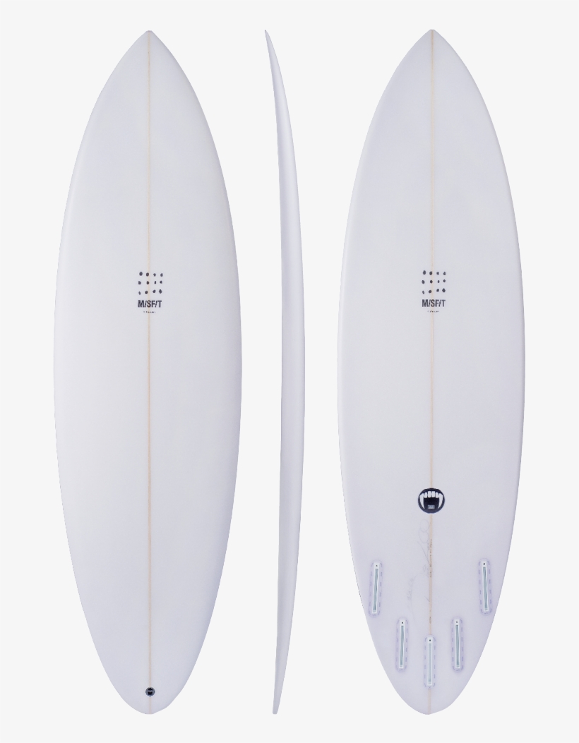 Details - Misfit Fang Surfboard, transparent png download