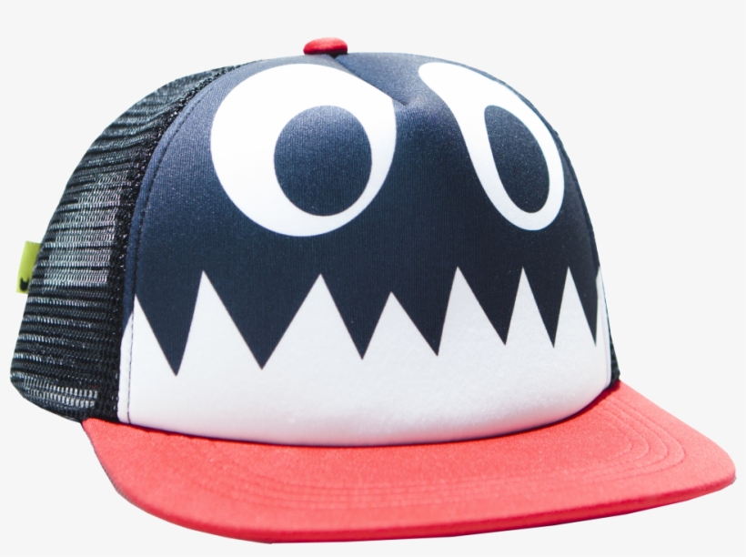 Munster Kids Trucker Cap Fang - Baseball Cap, transparent png download