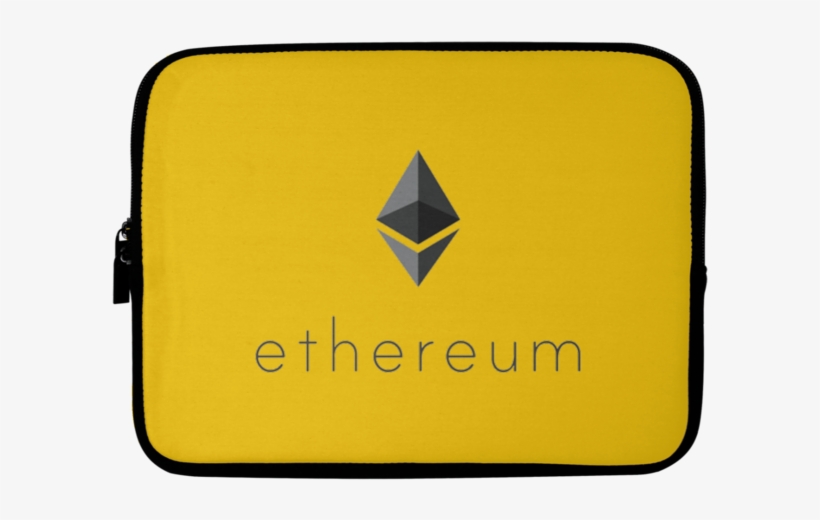 Ethereum Logo - Laptop Sleeve - 10 Inch - Ethereum, transparent png download