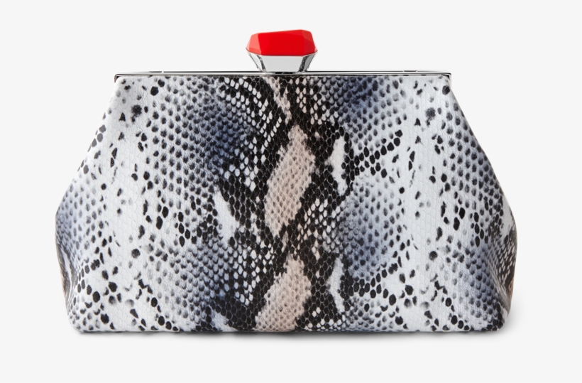 Jewel Bag Red Carpet Set - Ted Baker Allys Snake Panel Leather Clutch Bag Crossbody, transparent png download