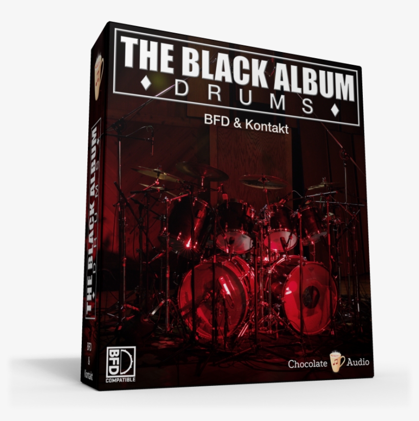 The Black Album Drums - Kontakt, transparent png download