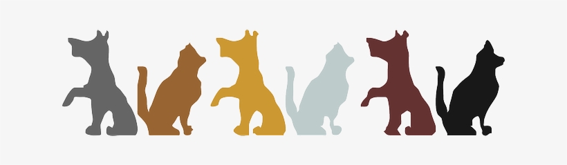 Animals, Cat, Silhouette, Dog, Pets, Colors, Animal - Happy Fur Mothers Day, transparent png download