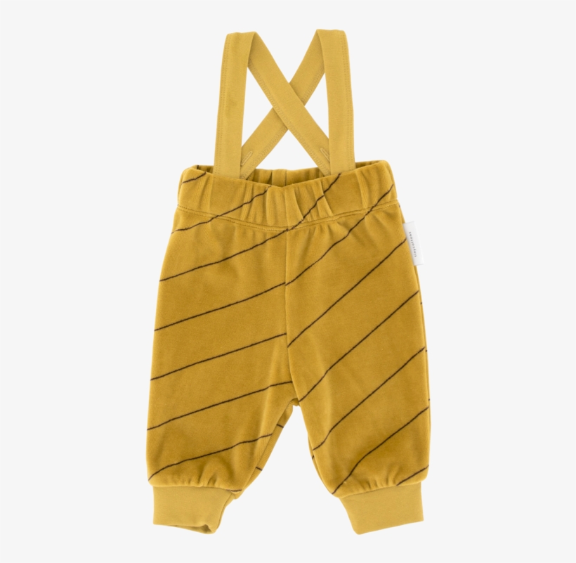 Tiny Cottons Braces Pant Plush Diagonal Stripes - Tote Bag, transparent png download