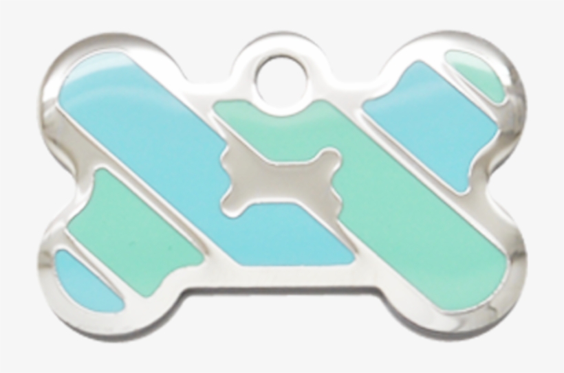 Diagonal Stripes Grind Enamel Mini Bone - Animal, transparent png download