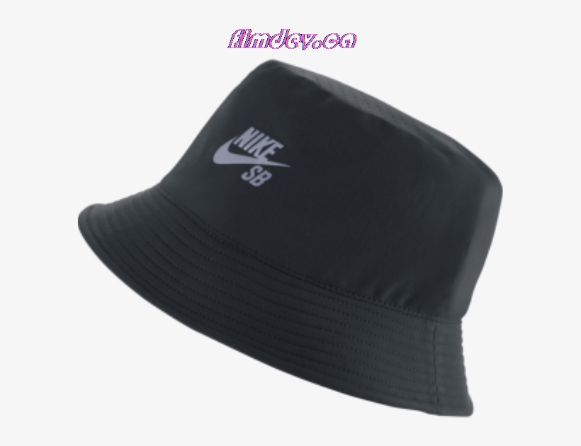 Smkk202m6wmd Mens Nike Sb Performance Bucket Hat Black - Nike Sb Performance 5-panel (black/black/reflective, transparent png download
