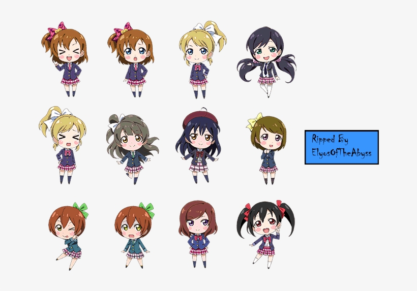 Love Live Chibi Png Clip Library Download - Love Live ! Acrylic Keychain Yazawa Nico, transparent png download