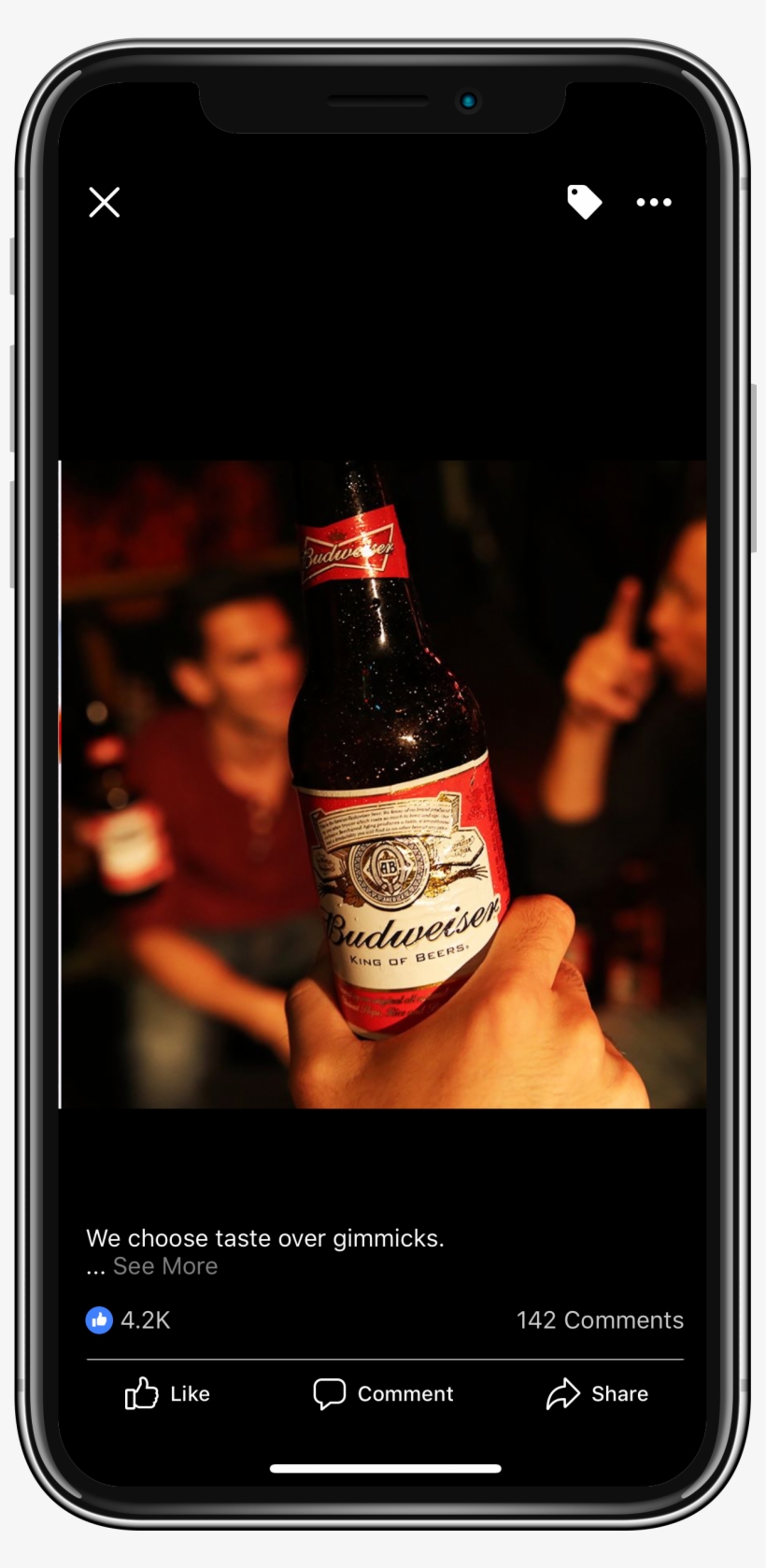 Budweiser Twitter 7 Budweiser Fb 1 - Mobile Phone, transparent png download