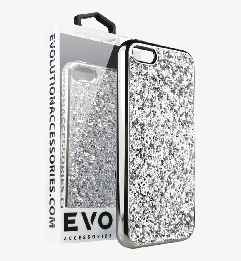 Evolution Glitter Case For Iphone 5g - Mobile Phone Case, transparent png download