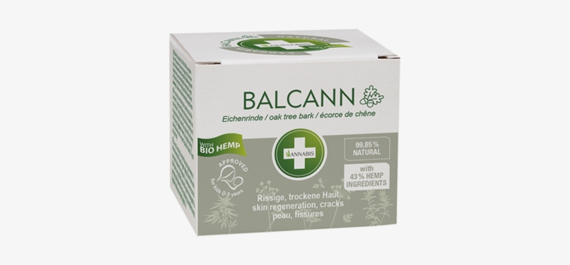 Balcann Oak Tree Bark Organic Ointment 50ml - Balcann Hautsalbe Mit Eichenrindenextrakt, 15ml (52,67, transparent png download