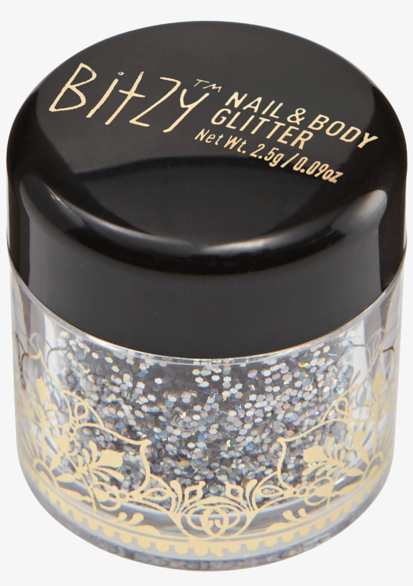 Bitzy Stardust White Nail & Body Glitter, transparent png download