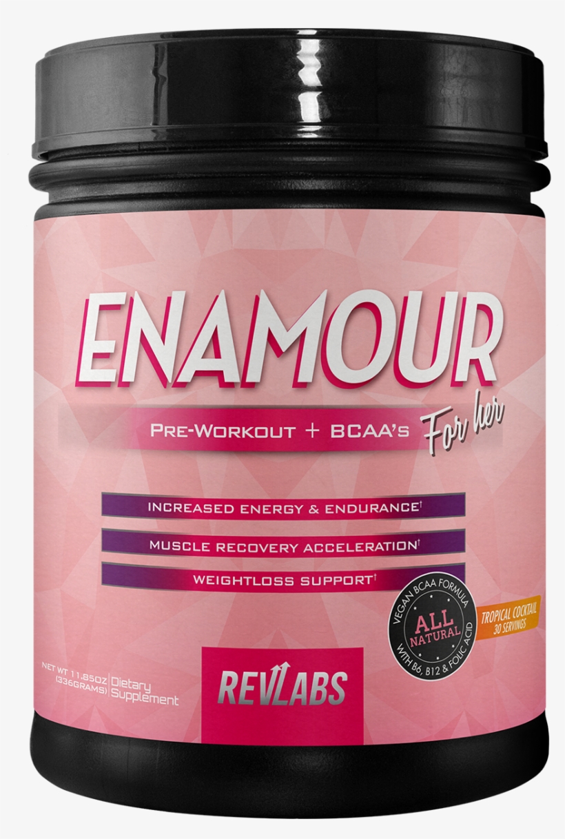 Supplements - Revlabs Enamour Womens Pre-workout For Her Ocktail), transparent png download