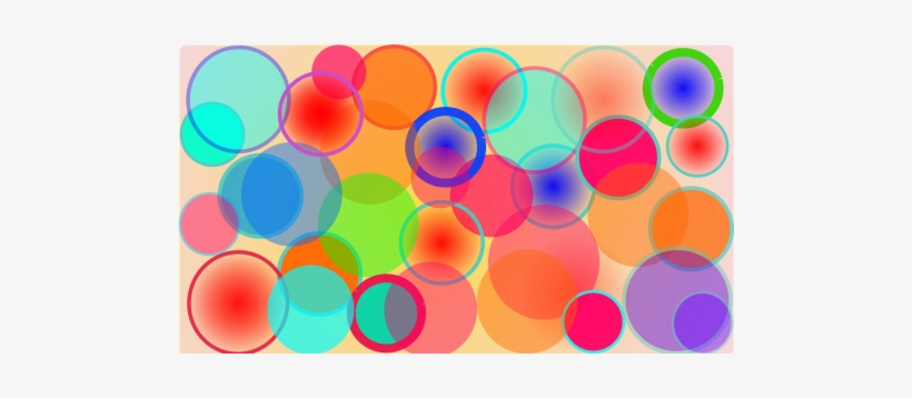 Bubbles,soap - Zazzle Bunter Blasen-kreis-entwurf Hülle Fürs Ipad, transparent png download