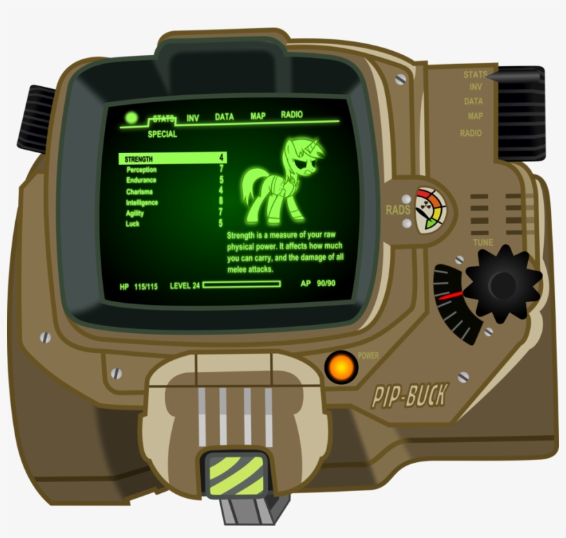 Fallout Equestria Weapons And Pip Boy - Fallout Equestria Pip Boy, transparent png download