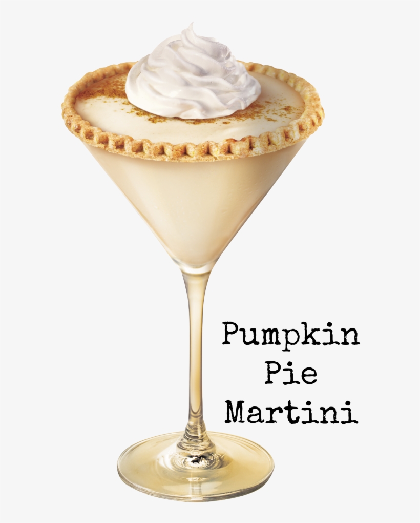 The Perfect Pumpkin Pie Martini For Thanksgiving - Set Of Four Stud Earrings- Bridesmaids Gift Idea- Everyday, transparent png download