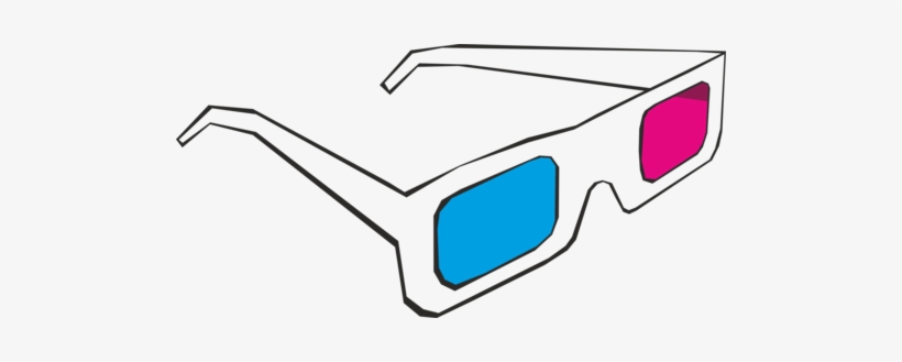 Using Red-cyan Anaglyph Glasses Might Be The Easiest - Png Tumblr Transparent Glasses, transparent png download