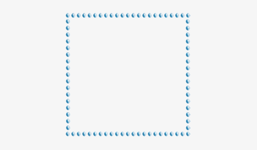 Deco Pearl Frame~blue©esme4eva - Frame Perll Png, transparent png download