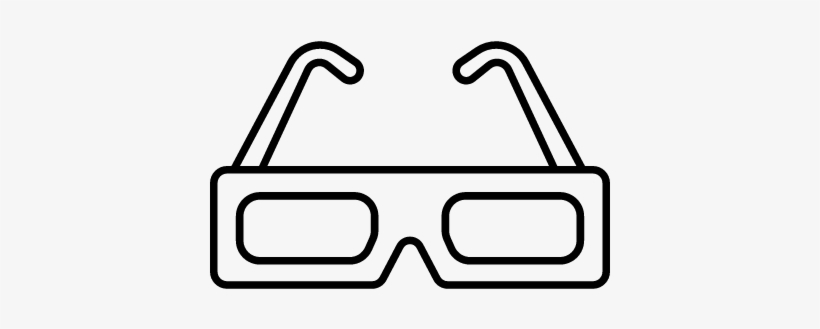 Old 3d Glasses Vector - 3d Old Glasses Vector, transparent png download