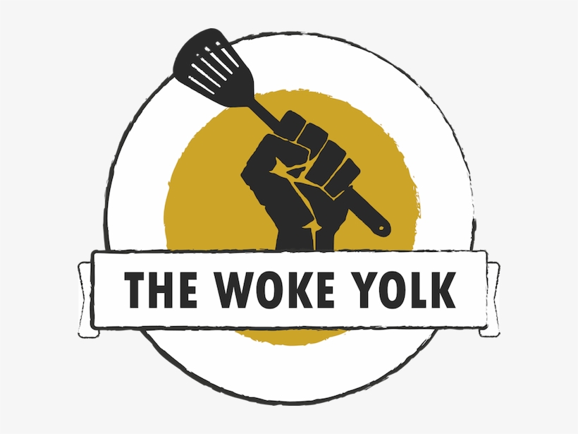 Woke Yolk Logo Featuring Raised Fist With Spatula - Constructions Of Black Panther Masculinity: Remasculinization,, transparent png download