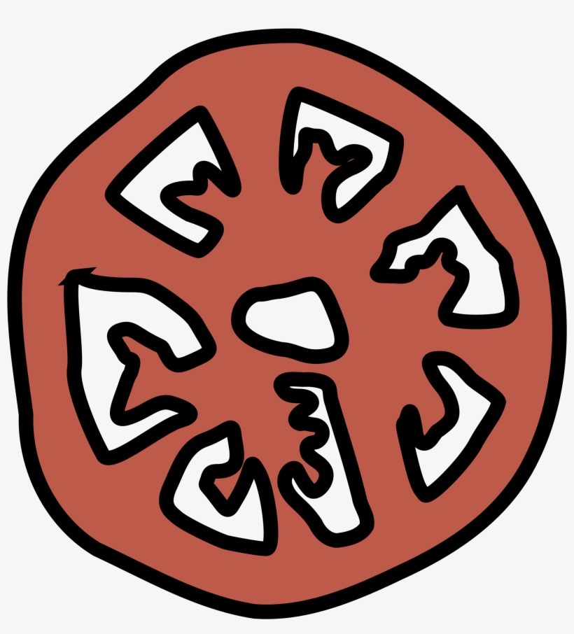This Free Icons Png Design Of Slice Of Tomato, transparent png download