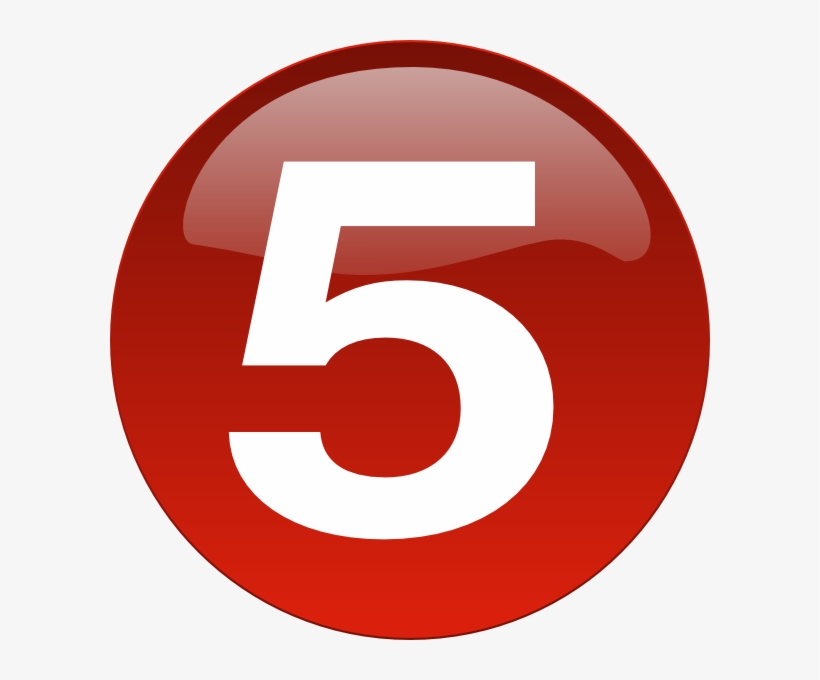 Original Png Clip Art File Red Button 5 Svg Images, transparent png download