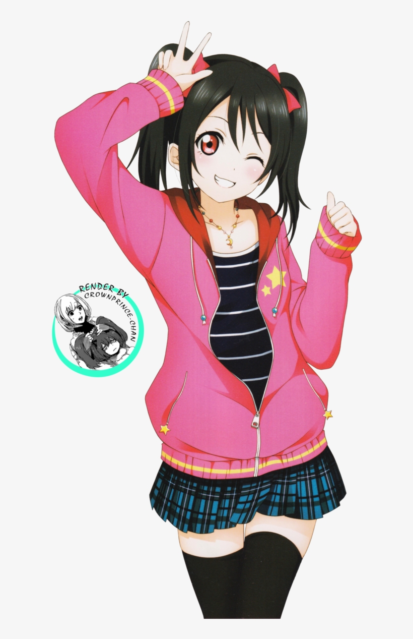 Love Live Nico Png - Love Live Nico Render, transparent png download
