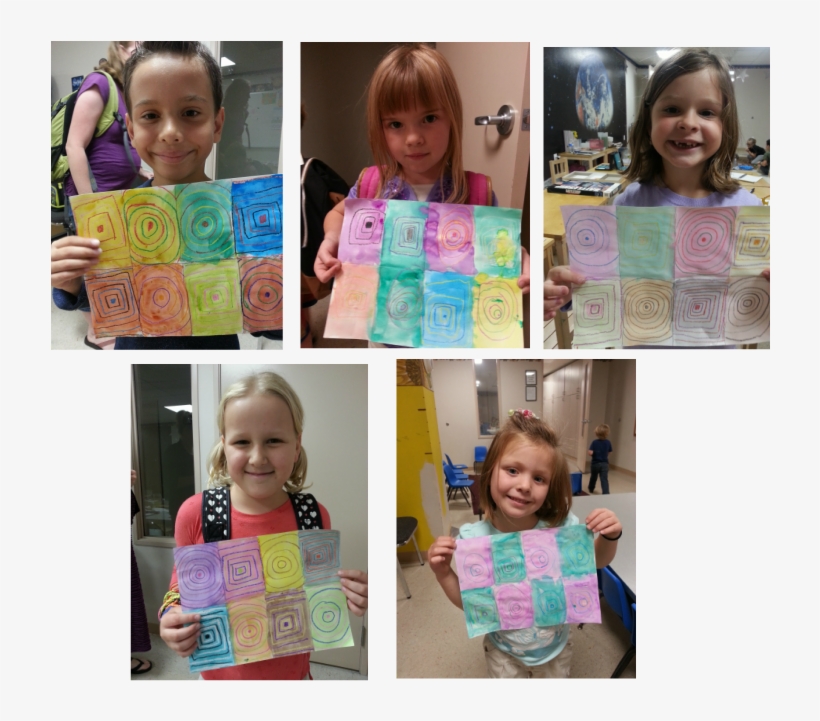 Students Learned How To Repeat Alternating Geometric - Collage, transparent png download