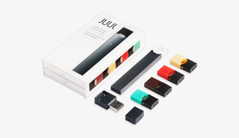 Fda Seizes Thousands Of Documents From E-cigarette - Juul Starter Kit, transparent png download