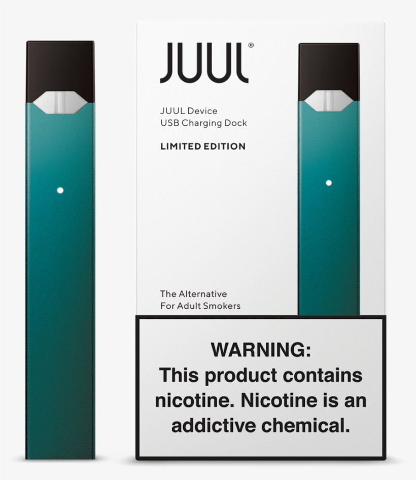 Limited Edition Turquoise Device Kit - Juul, transparent png download