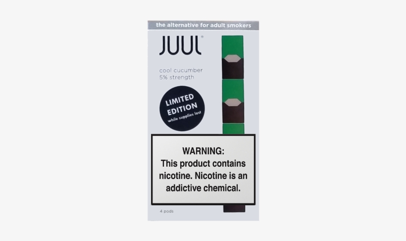 Cool Cucumber Juul Pods Available In Store And Online - Juul Pods Cool Cucumber, transparent png download