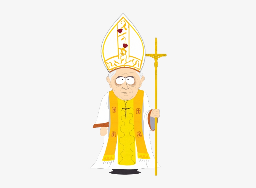 Pope Benedict Xvi - Pope Benedict Xvi South Park, transparent png download