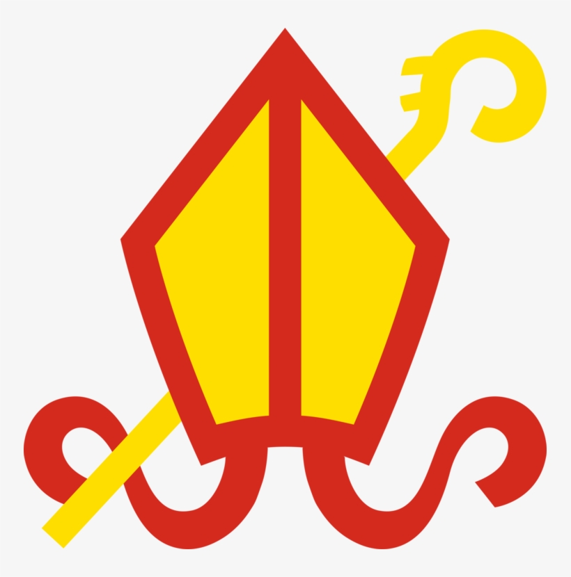 Mitre Bishop Of Crediton Pope Crosier - Mitre Clip Art, transparent png download