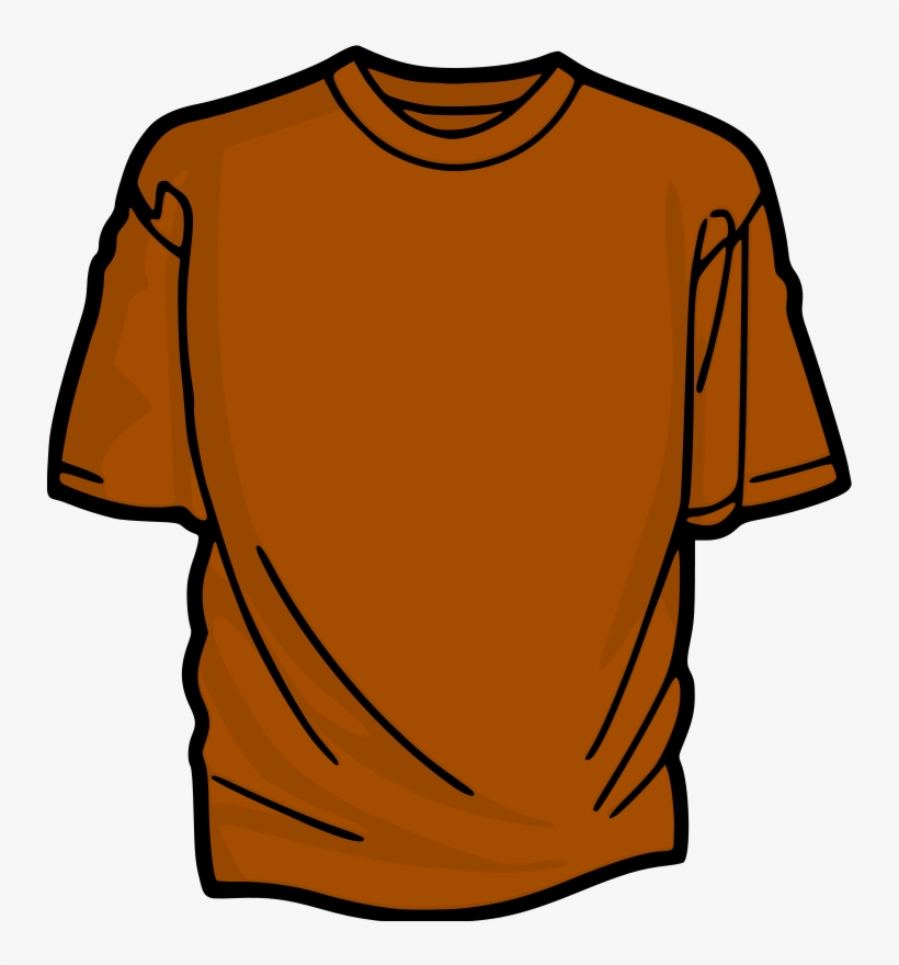 12 Online T Shirt Template Free Cliparts That You Can - T Shirt Clipart, transparent png download