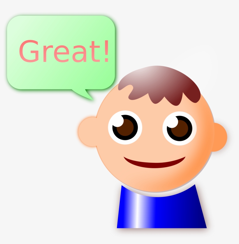 This Free Icons Png Design Of Man With Dialog Bubble, transparent png download