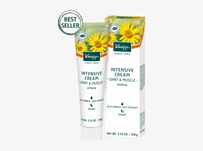 Arnica Intensive Cream - Kneipp Arnica Joint & Muscle Mineral Bath Salt, transparent png download