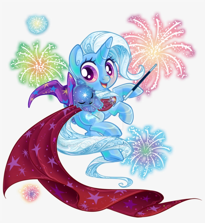 Sakuyamon, Cape, Clothes, Cub, Cute, Female, Fireworks, - Art, transparent png download