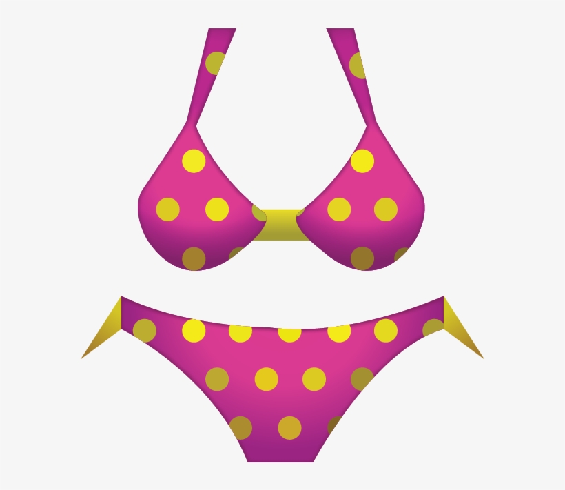 Bikini Emoji Png, transparent png download