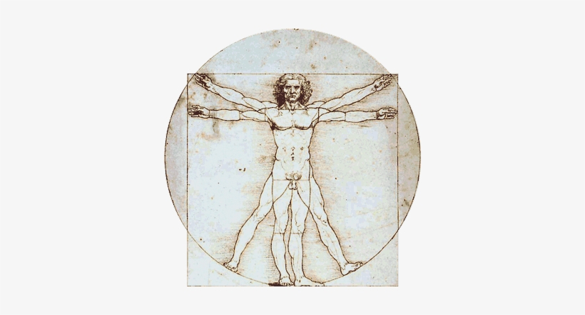 The Master Controller - Leonardo Da Vinci T Pose, transparent png download