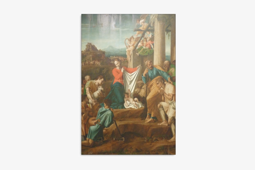 Adoration Of The Shepherds - Nativity Caravaggio, transparent png download