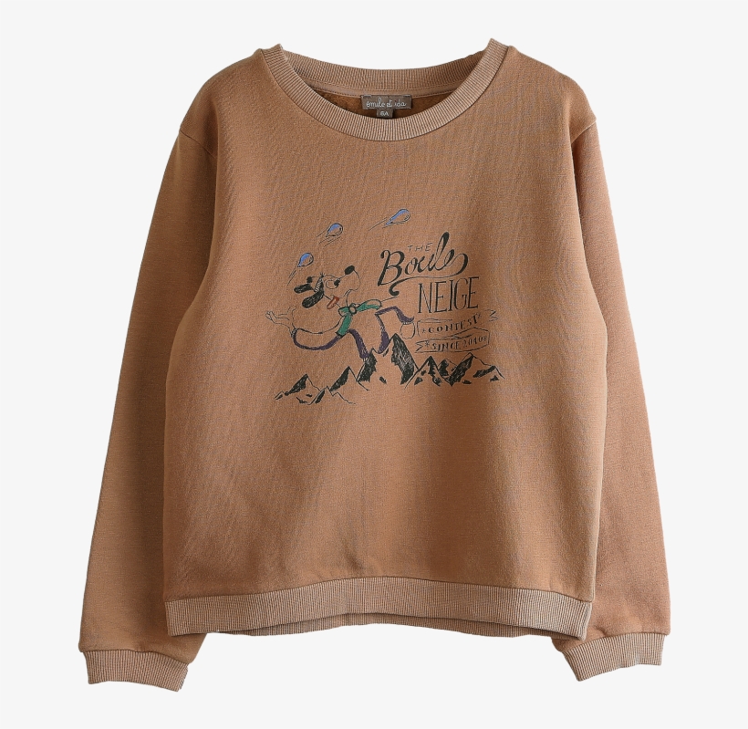 Emile Et Ida Sweatshirt Snowball - Sweatshirt, transparent png download