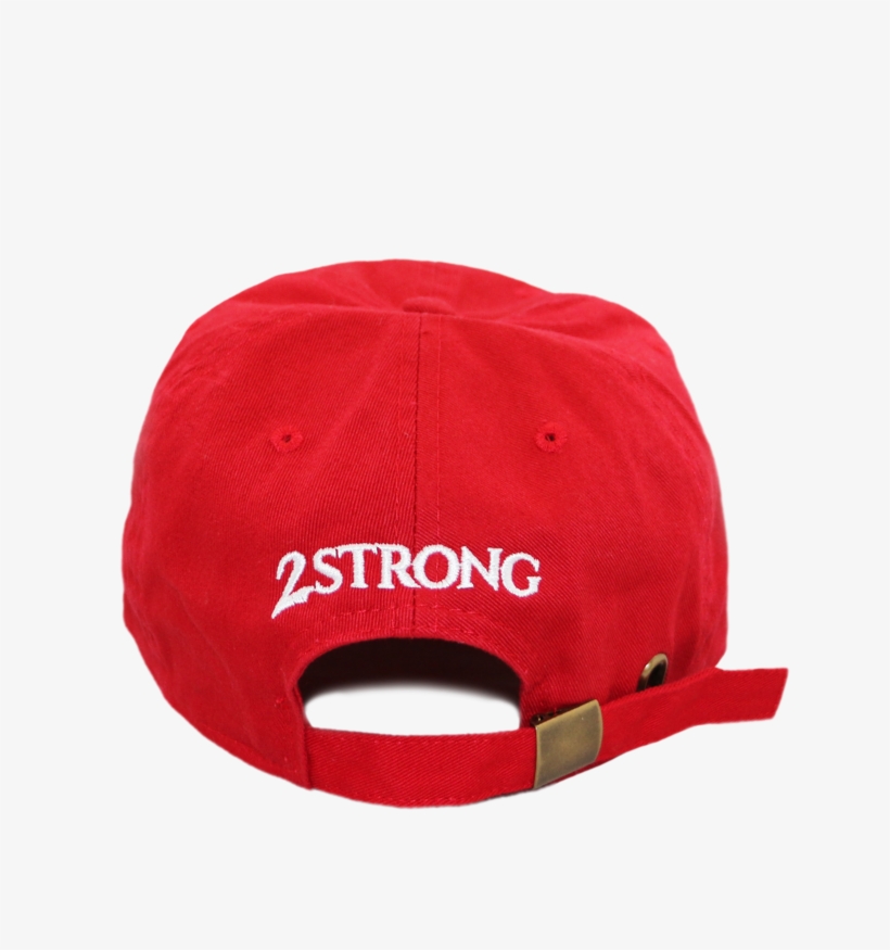 Red Triangle With White Outline Dad Hat Back - Hat, transparent png download