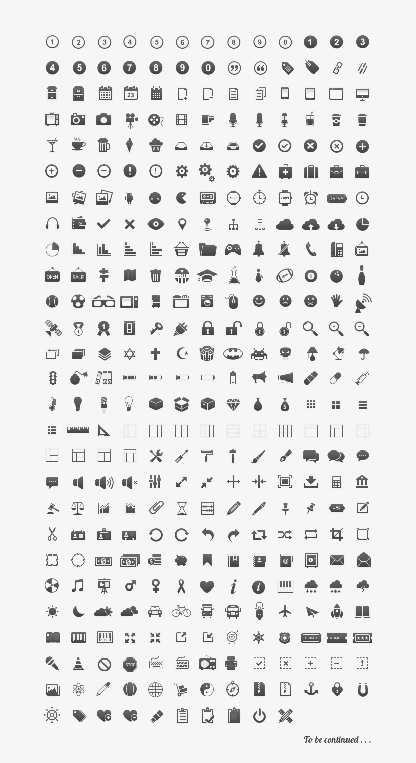 Free Icon Set, transparent png download