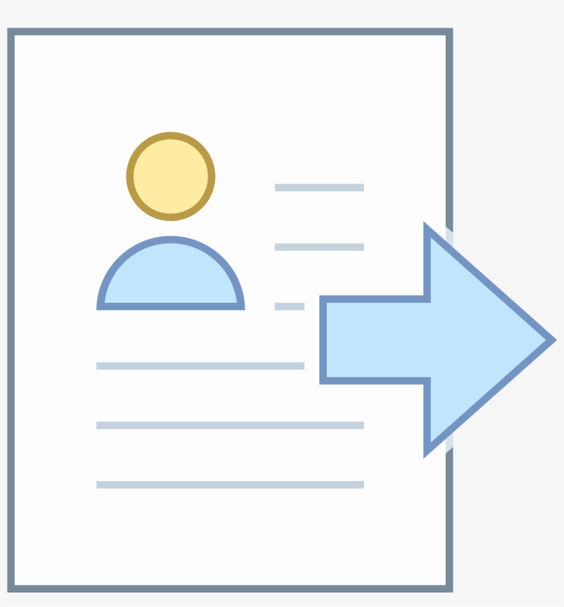 Submit Resume Icon - Résumé, transparent png download