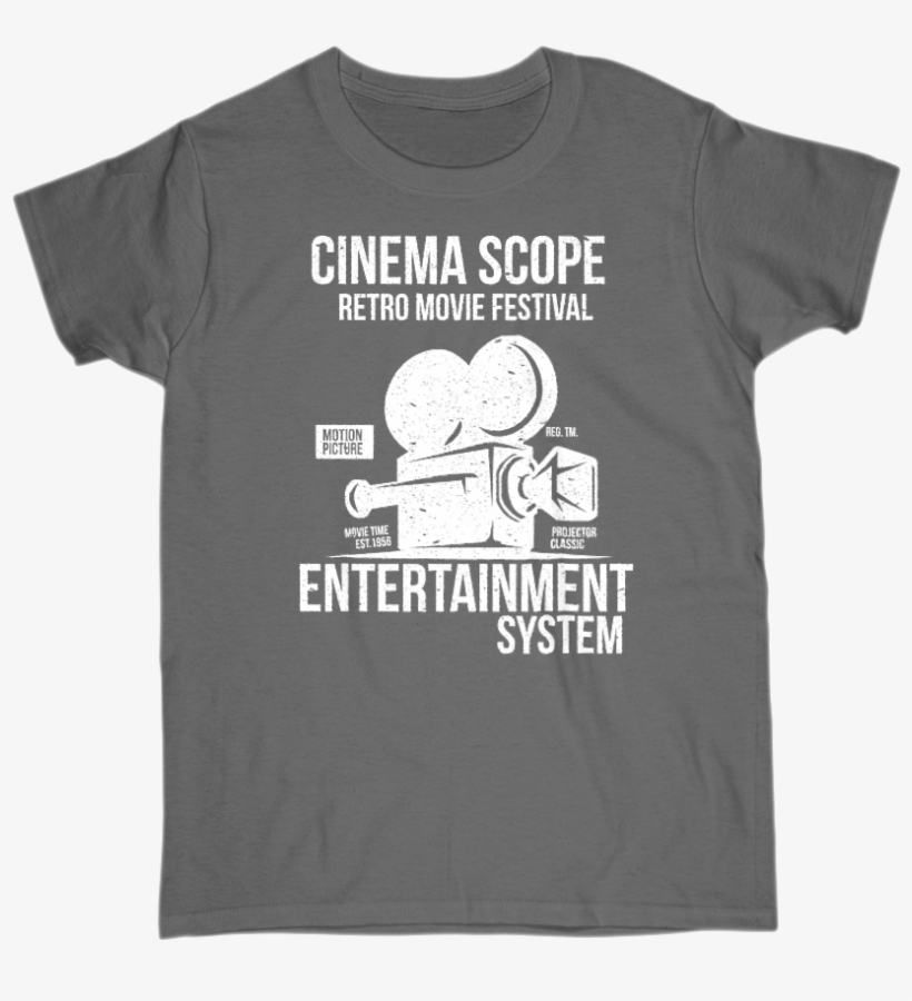 Women's T-shirts Xs / Black Cinema Entertainment System - Wonder Shirts Choose Kind, transparent png download