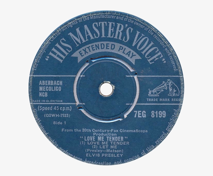 Love Me Tender - Bbc Symphony Orchestra Sir Malcolm Sargent 1958, transparent png download