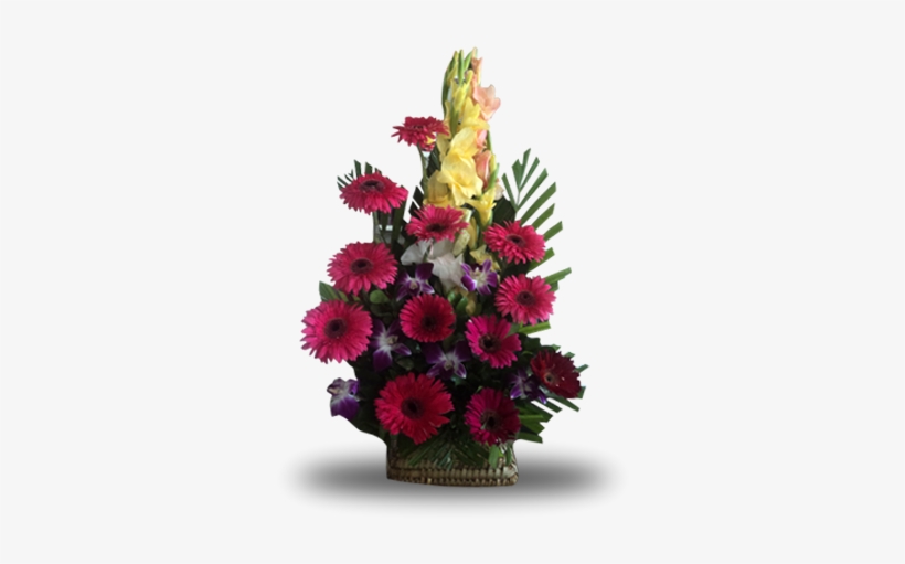 Picture Of Beautiful Gerbara Bouquet - Flower Bouquet, transparent png download