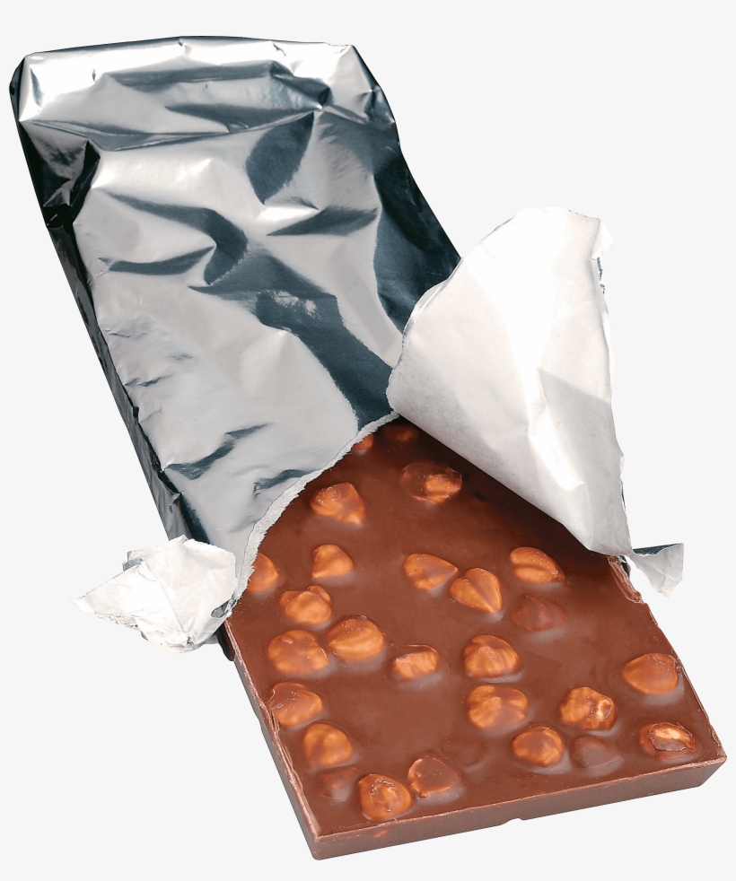 Chocolate Bar Nuts - Chocolate With Nuts Transparent, transparent png download
